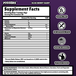 ACAI BERRY SLEEP DRINK MIX