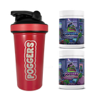 RED STAINLESS STEEL SHAKER SLEEP BUNDLE