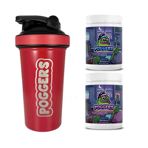 RED STAINLESS STEEL SHAKER SLEEP BUNDLE