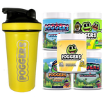 YELLOW STAINLESS STEEL SHAKER HYDRATION BUNDLE
