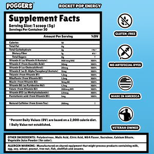 ROCKET POP ENERGY DRINK MIX